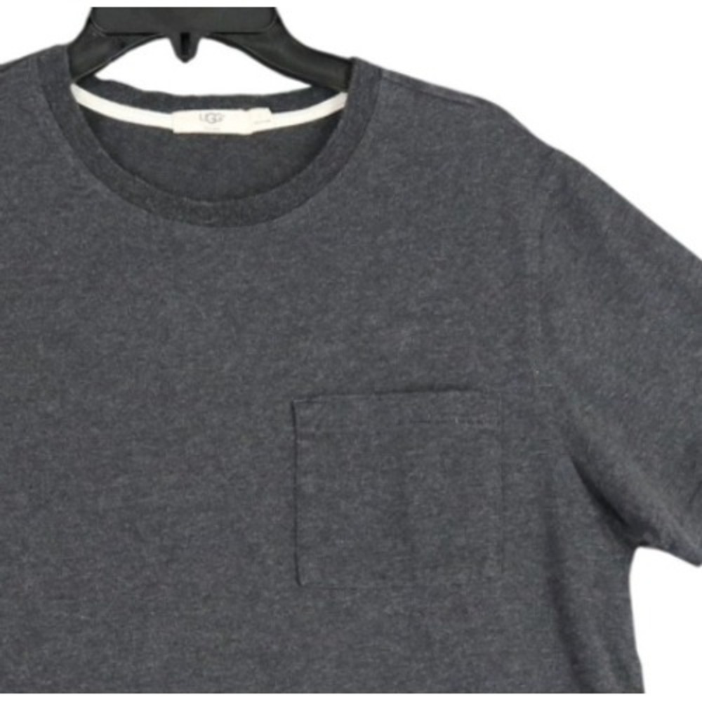UGG For Men T-Shirt Mens L Short Sleeve Pocket Tee Cotton Jersey Casual Lounge